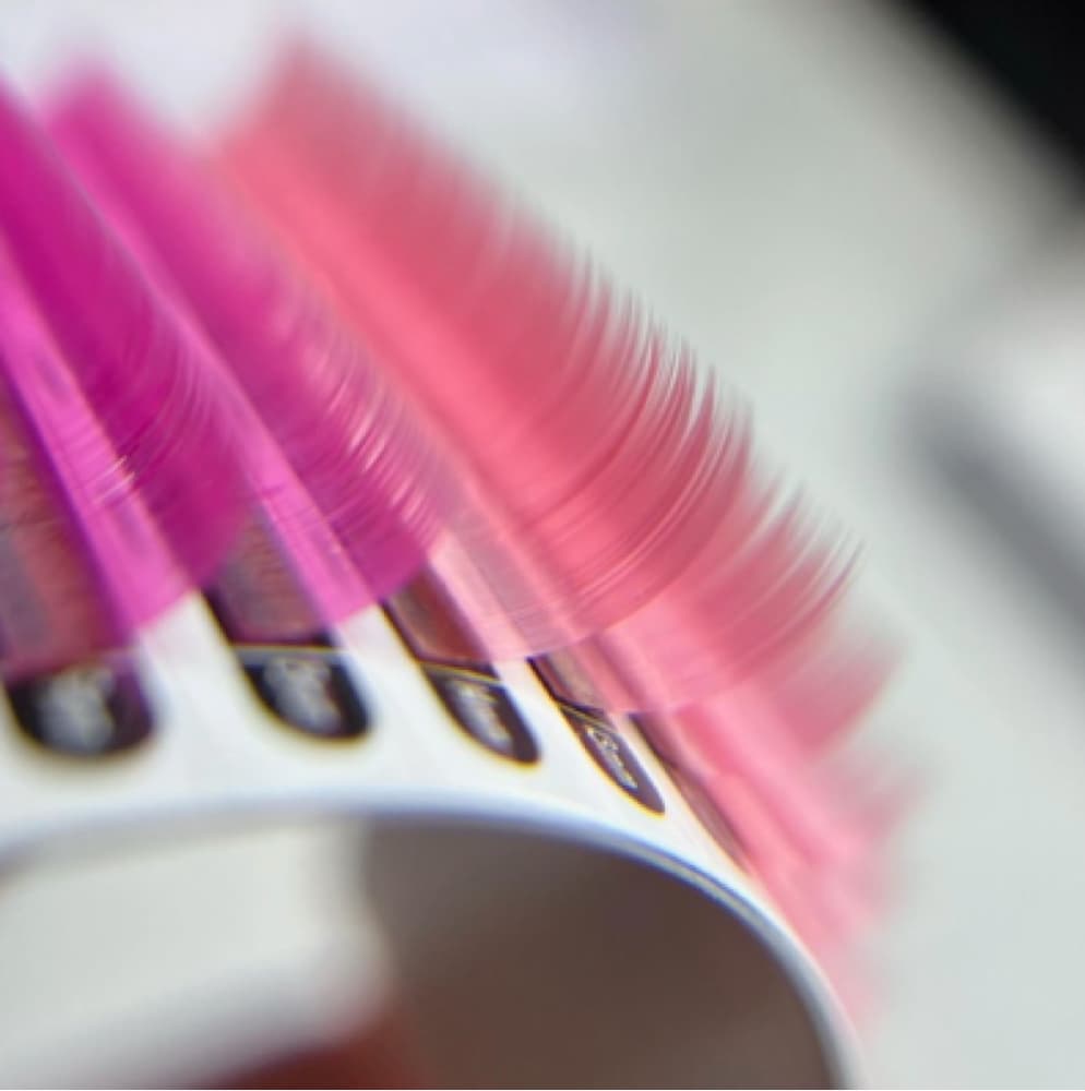 Colored lash set